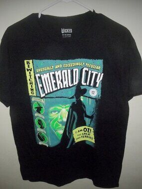 ( Wicked )  Emerald City SS T Shirt SZ Med NWT
